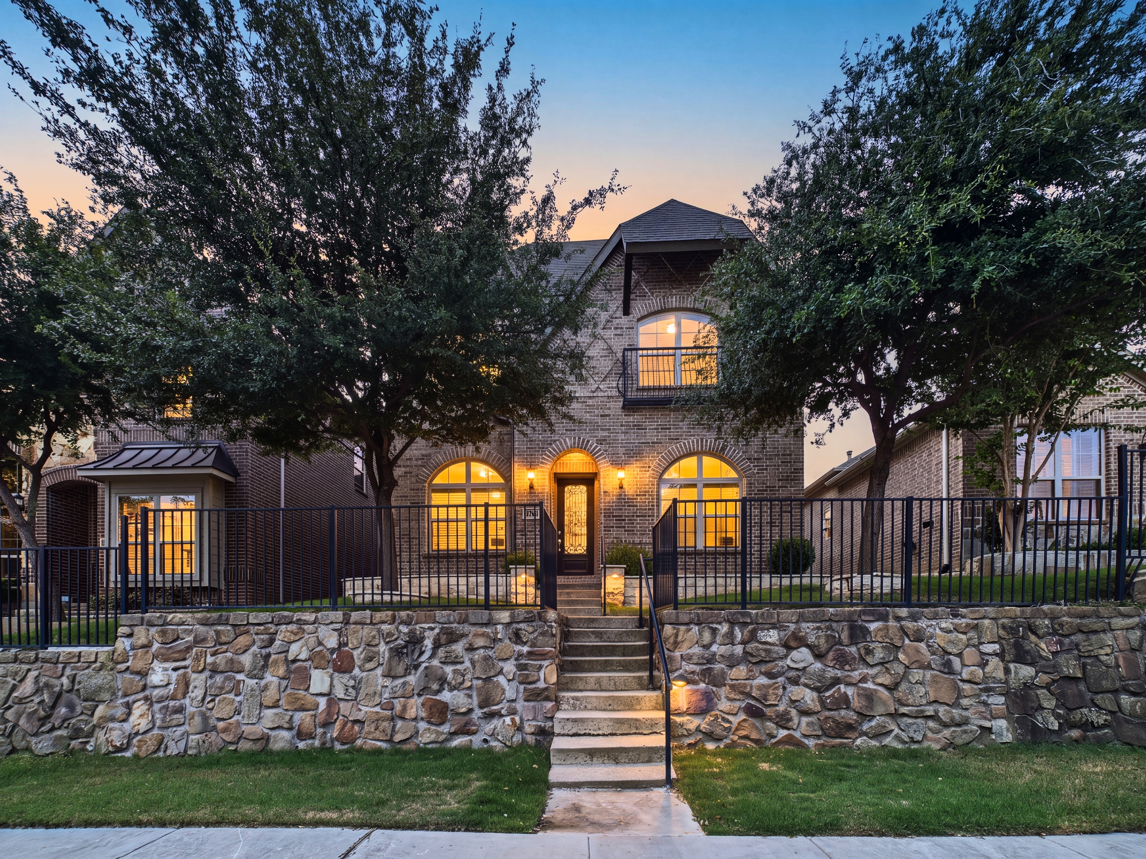 3626 Crosby Street, Irving at twilight